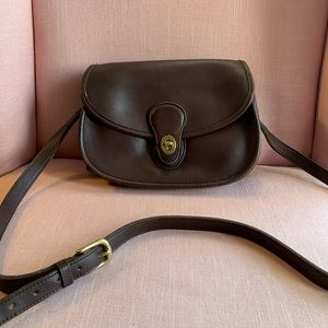 Coach Prarie Crossbody Mahogany Brown